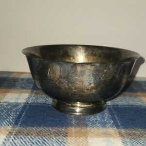 Vintage Reed &Barton #103 Silver Plated 6 In Footed Serving Bowl.